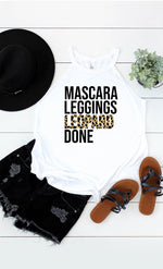 Load image into Gallery viewer, Tank Top Mascara Leggings Leopard Done Leopard Print