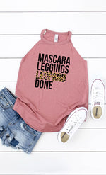 Load image into Gallery viewer, Tank Top Mascara Leggings Leopard Done Leopard Print