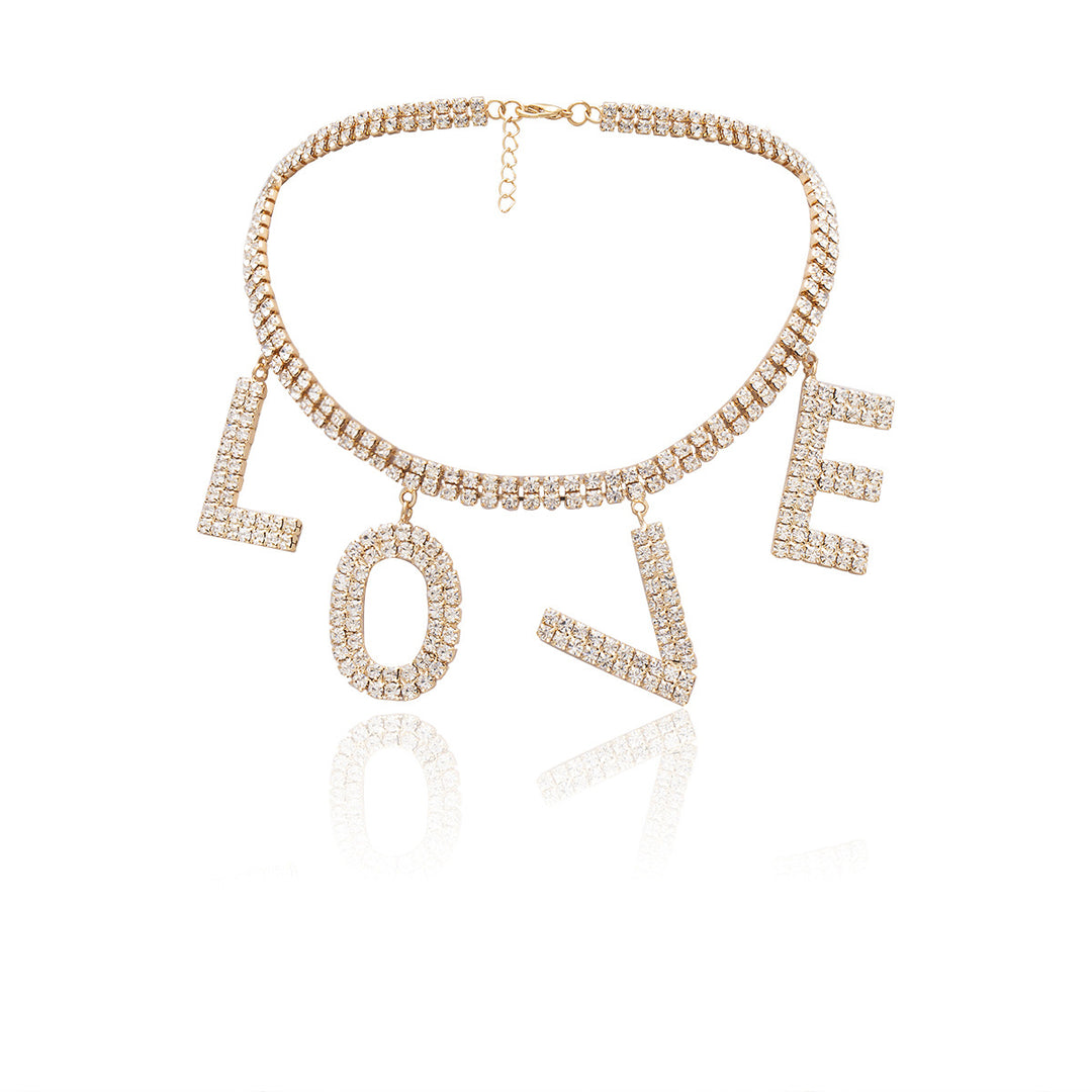 "Love" Letter Choker