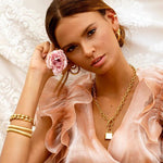 Load image into Gallery viewer, Callie Chunky Lock Necklace - Gold