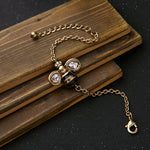 Load image into Gallery viewer, Gold Tone Bee Clasp Bracelet