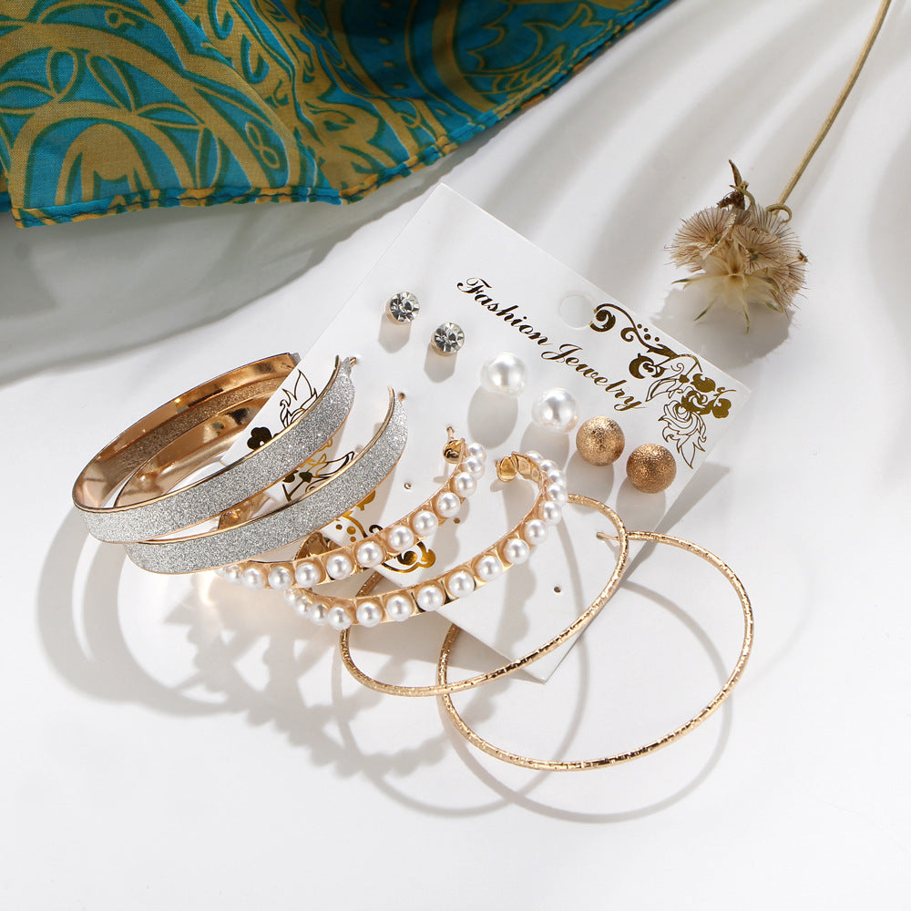 "Not Your Basic Set" of Earrings