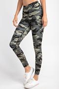 Camo Print Butter Soft Legging (regular and plus)