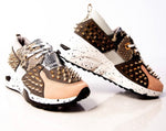 Load image into Gallery viewer, Edgy Spiked Tennis Shoes