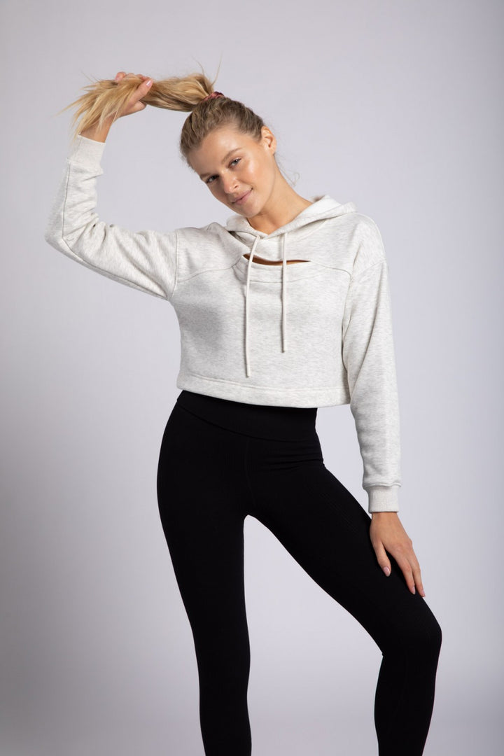 Cropped Peekaboo Hoodie