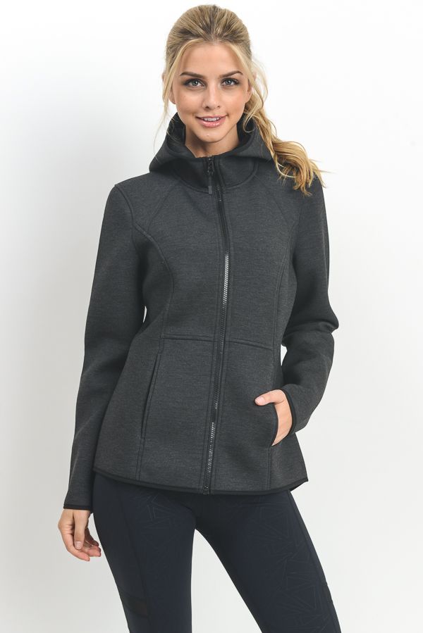 Hooded Grey Jacket