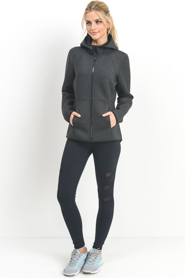 Hooded Grey Jacket