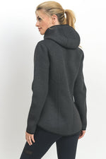 Load image into Gallery viewer, Hooded Grey Jacket