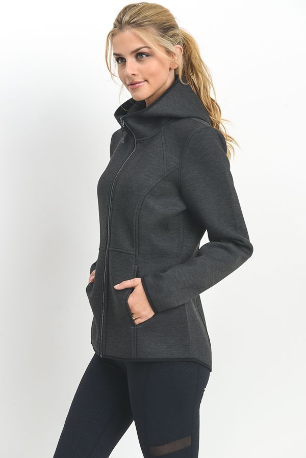 Hooded Grey Jacket