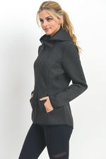 Load image into Gallery viewer, Hooded Grey Jacket