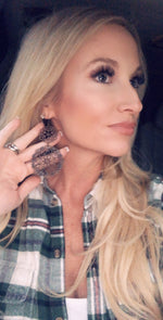 Load image into Gallery viewer, Antique Gold BoHo Earrings