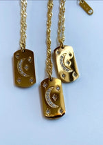 Load image into Gallery viewer, THE “STARBURST” NECKLACE. STAINLESS STEEL