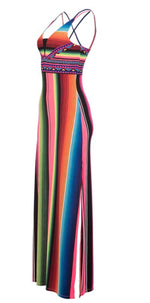 Load image into Gallery viewer, Strappy Back Maxi Dress