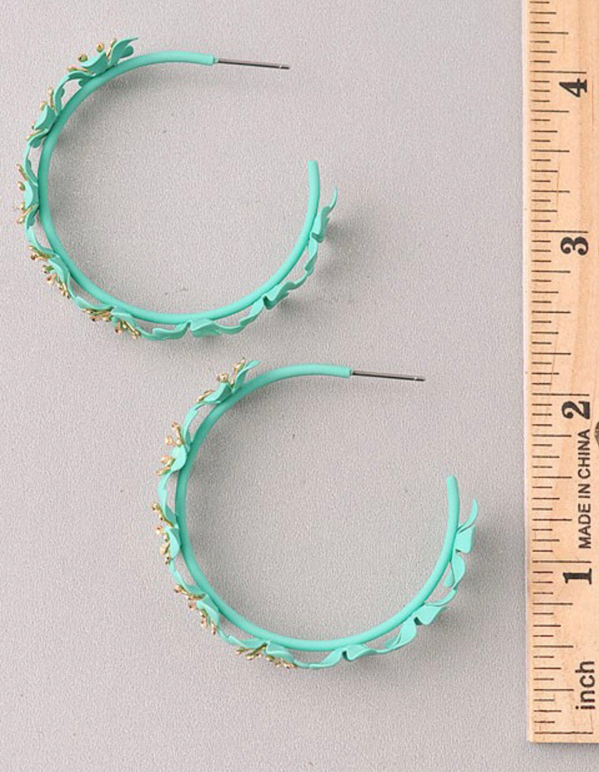 Flower Hoops