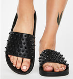 Load image into Gallery viewer, Spike Slider Sandals