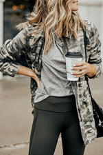 Load image into Gallery viewer, Loose Fit Safari Camo Jacket