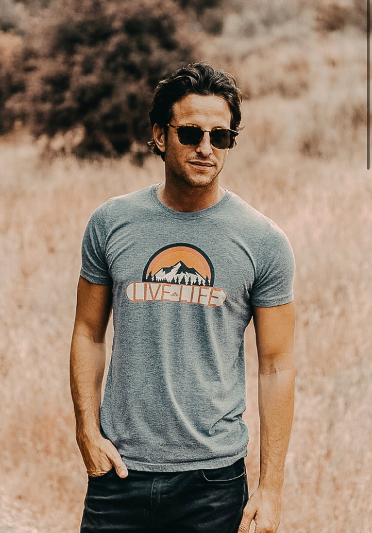 Men’s Soft Live Life - Mountain Grey