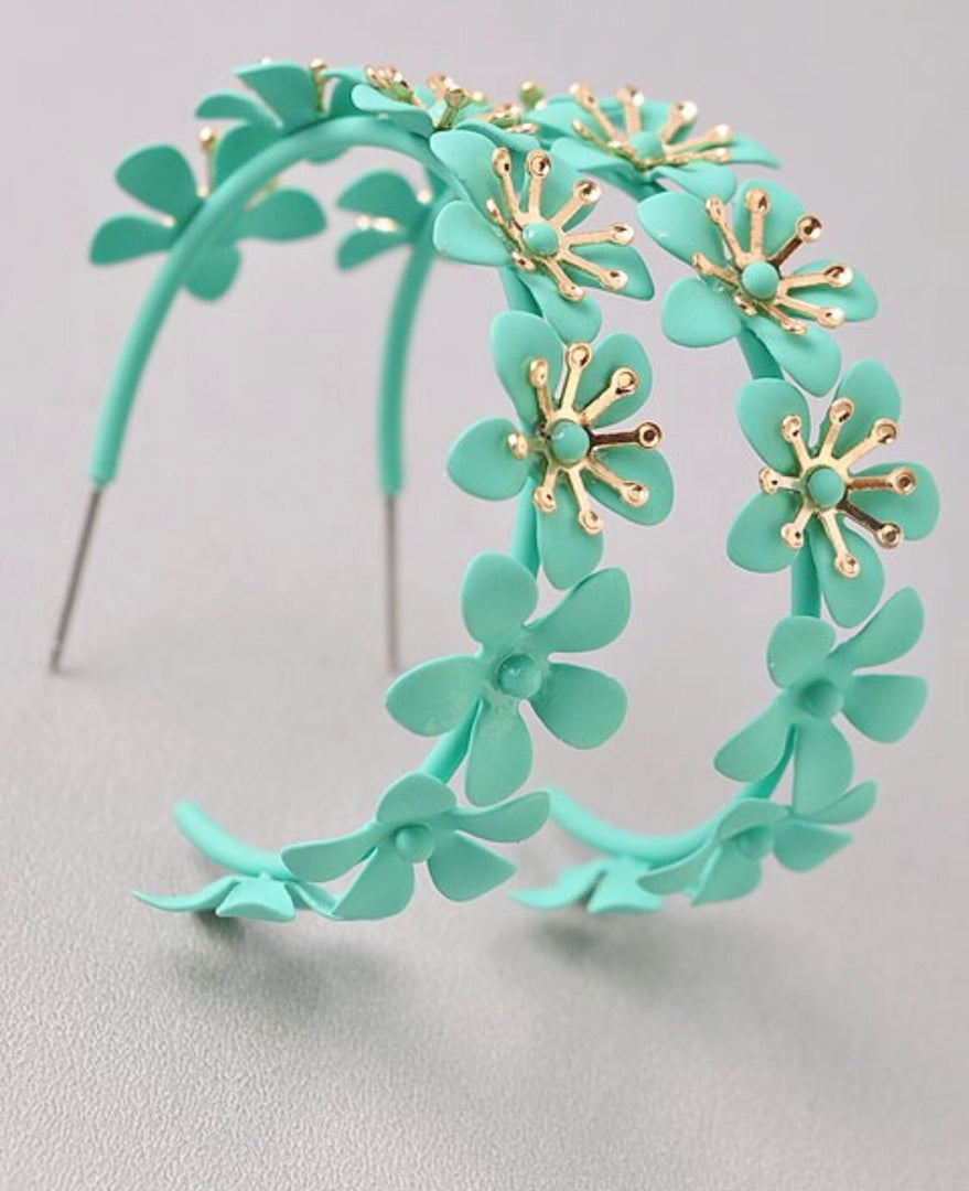 Flower Hoops