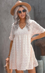 Load image into Gallery viewer, Babydoll Pom Dress