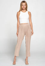 Load image into Gallery viewer, Pleated Trousers with Pockets