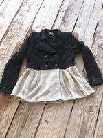 Load image into Gallery viewer, Black Fleece and Sweater Combo Jacket