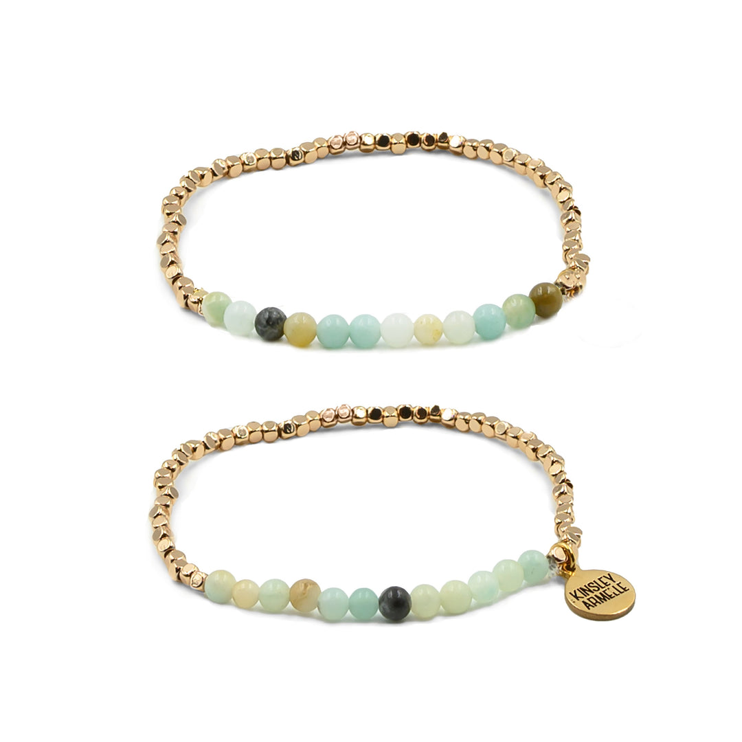 Amazonite Bracelet Set