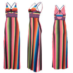 Load image into Gallery viewer, Strappy Back Maxi Dress