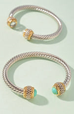 Load image into Gallery viewer, Multi Tone Cuff bracelet