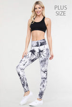 Load image into Gallery viewer, Plus Size Tie Dye Legging