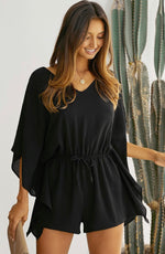 Load image into Gallery viewer, Born To Fly Kimono Romper