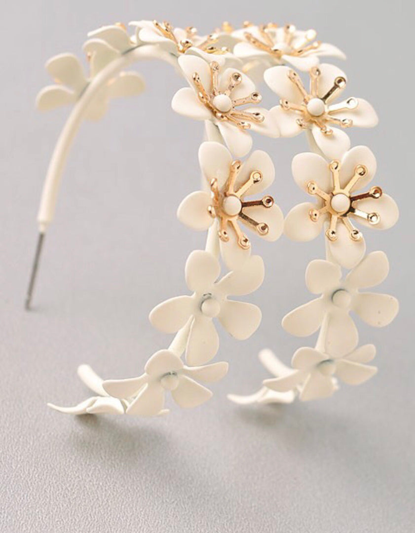 Flower Hoops