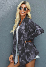 Load image into Gallery viewer, Gray Tie Dye Cardigan