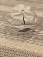 Load image into Gallery viewer, White Distressed Baseball hat