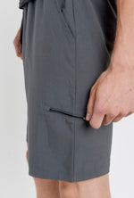 Load image into Gallery viewer, Men’s Athletic Drawstring Shorts with Zipper
