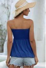 Load image into Gallery viewer, Strapless solid color Bandeau top
