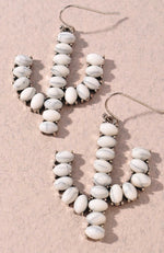 Load image into Gallery viewer, Cactus Stone earrings