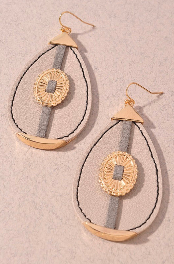 Concho Accent Earrings