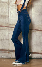 Load image into Gallery viewer, The Jolene Suspender Flare