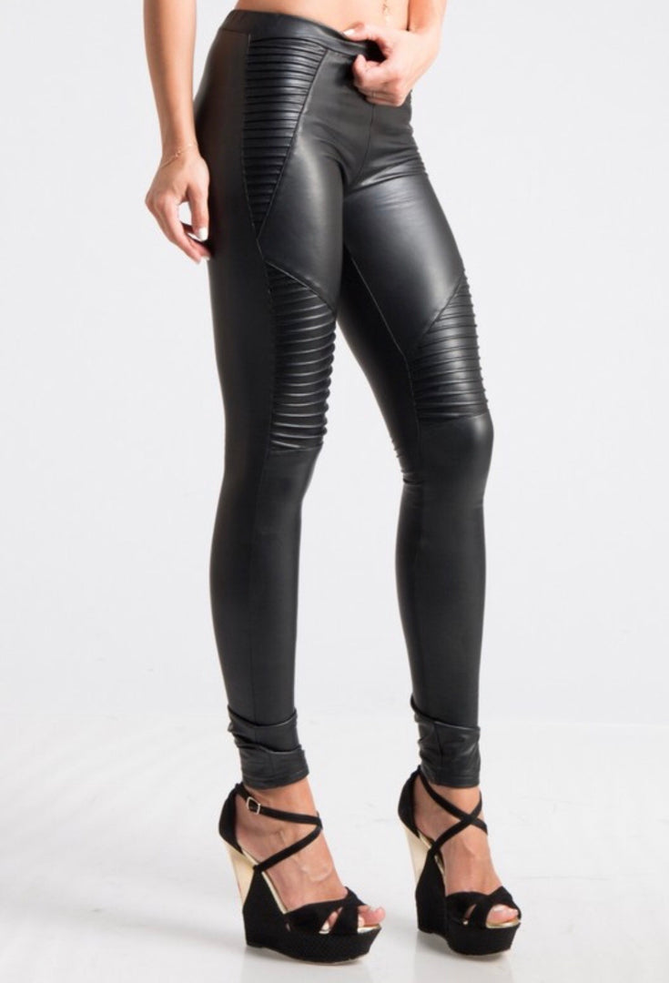 Faux Leather Leggings
