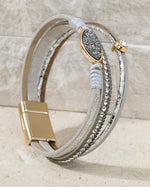Load image into Gallery viewer, Layered Bracelet with Magnetic Closure