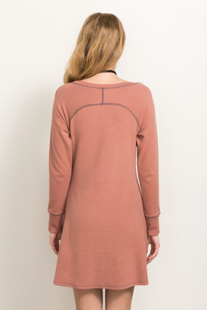 Lightweight Fleece Dress