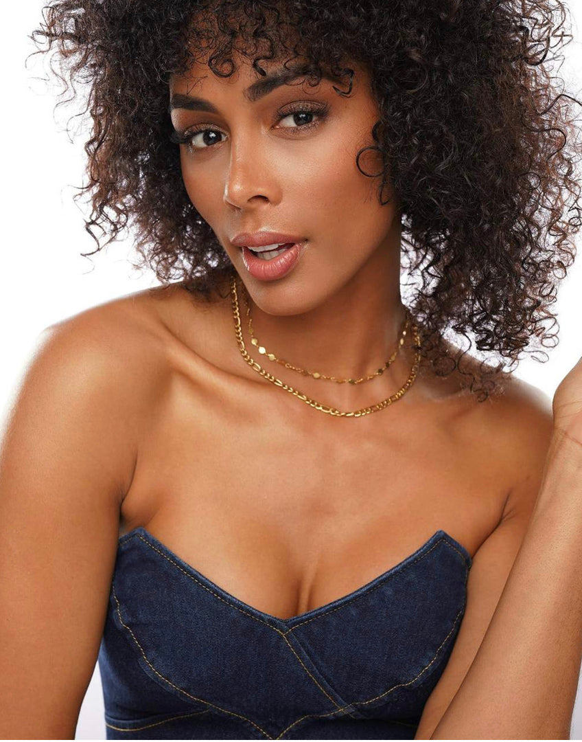 ELLIE VAIL - JAYCE DOUBLE CHAIN NECKLACE