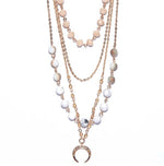 Load image into Gallery viewer, Over the Moon BoHo Layered Necklace
