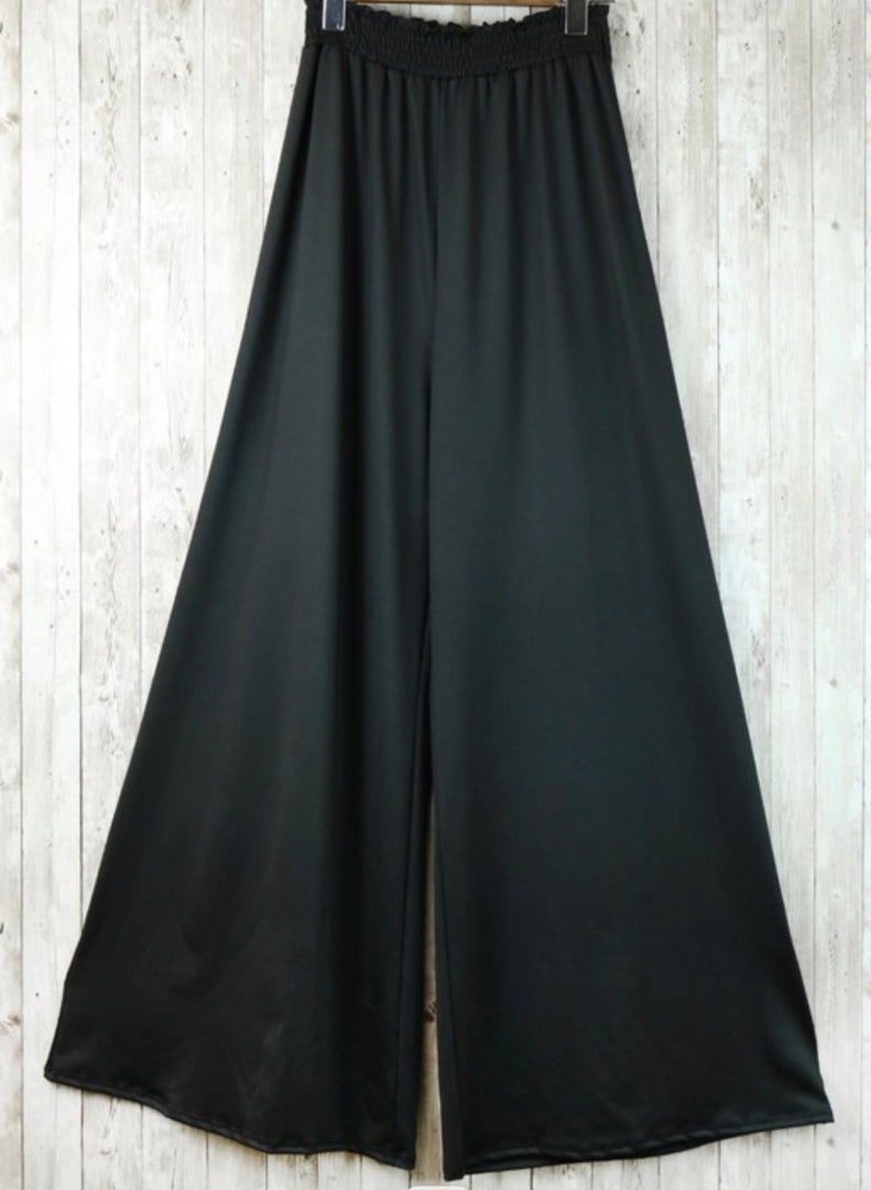 Short sleeve Crop and Wide Leg Pant set