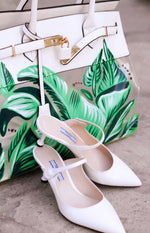 Load image into Gallery viewer, De Tropicale Hand Painted Beverly Hills Banana Leaf