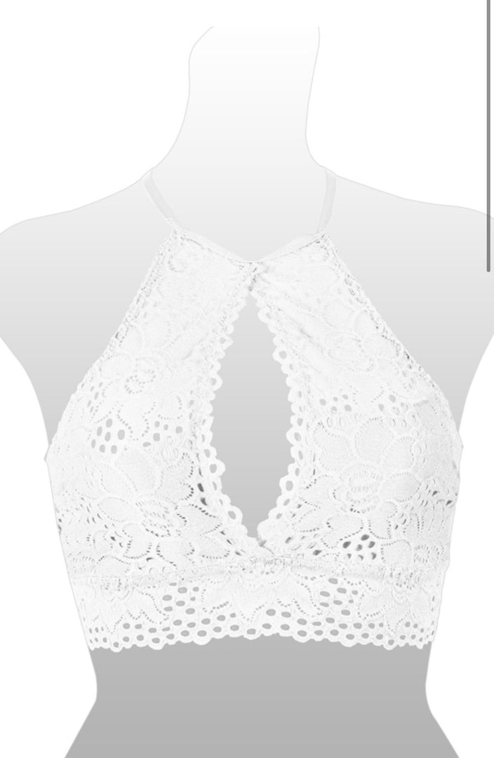 Lace Keyhole Bralette