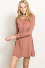 Load image into Gallery viewer, Lightweight Fleece Dress