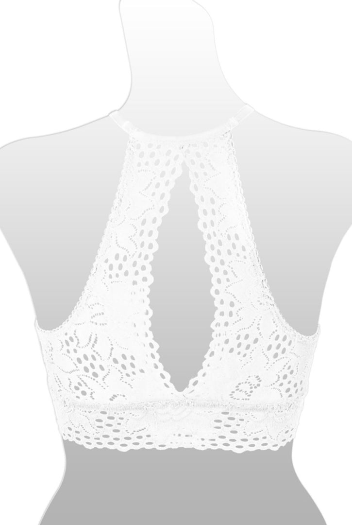 Lace Keyhole Bralette