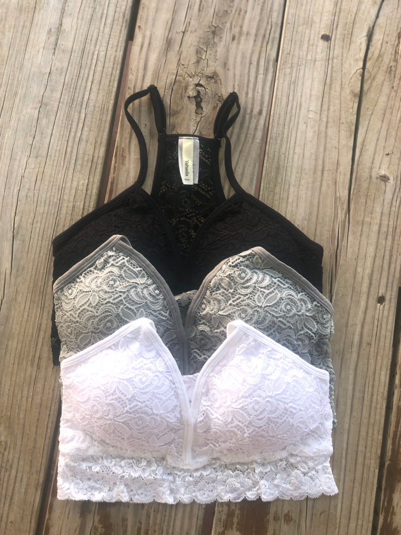 Padded Lace Bralette