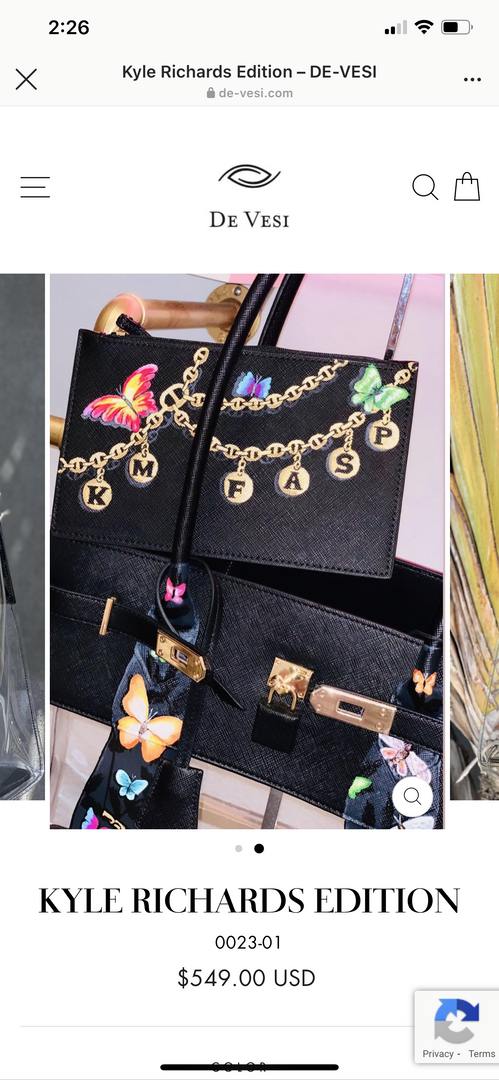 De Tropicale Hand Painted Kyle Richards Edition